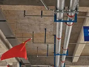 屏边管廊支架的安装方法